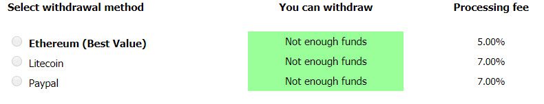 picoworkers withdrawal options