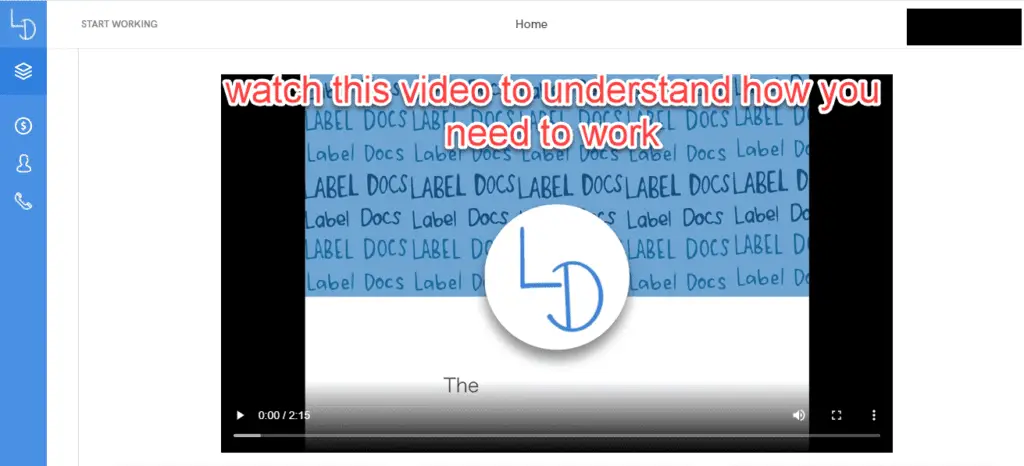 Label docs intro video