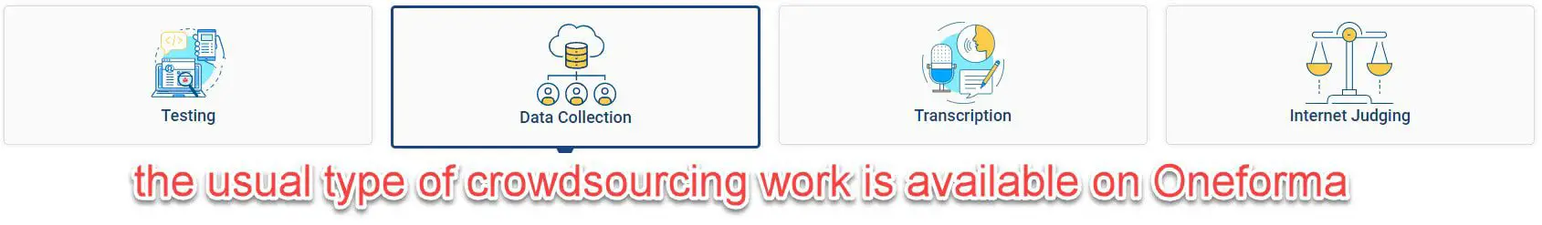 oneforma crowdsourcing tasks