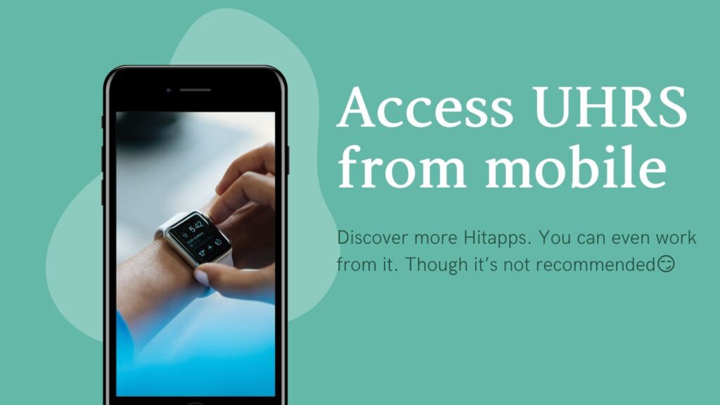 can i access UHRS from mobile