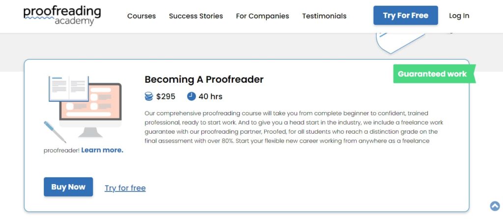 become a proofreader online