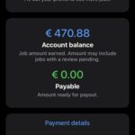 Random image: clickworker mobile app payment