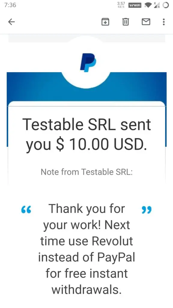 testable minds payment proof for april 2021