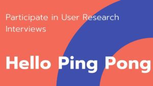 ping pong usertesting alternative site