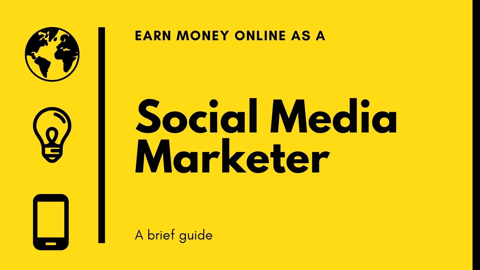 Earn as a Social Media Marketer A brief guide Digital Bazaari