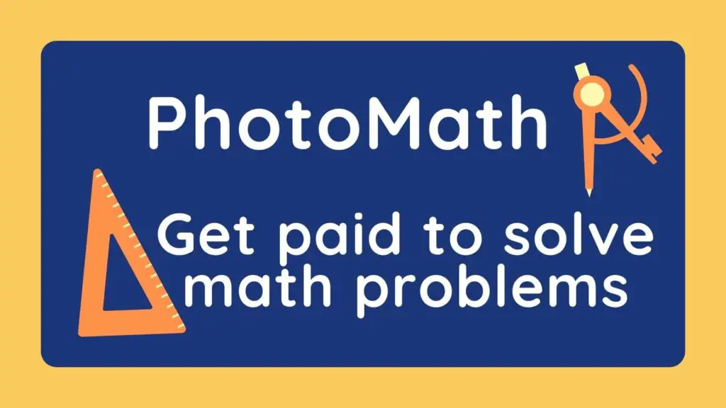 photomath site review. earn with maths.