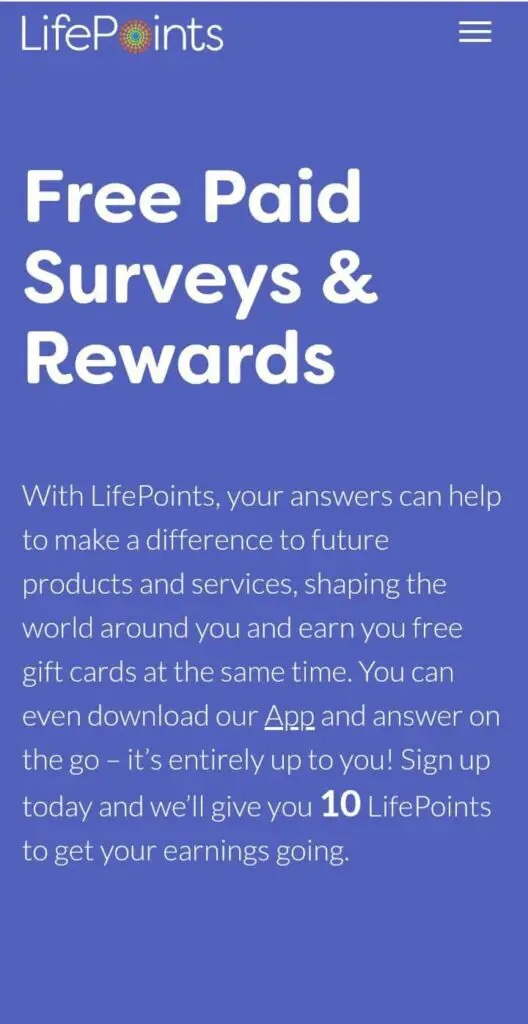lifepoints panel earn with surveys