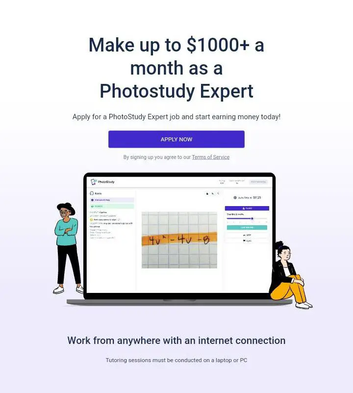 earn upto 1000$ a month with photostudy (From anywhere in the world)