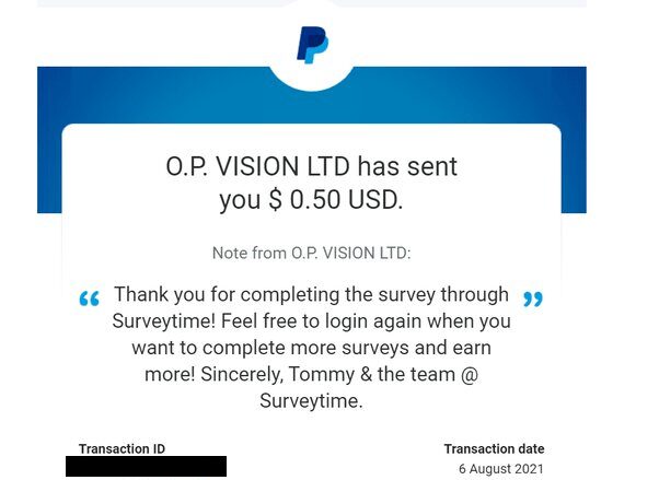 surveytime payment proof (old)