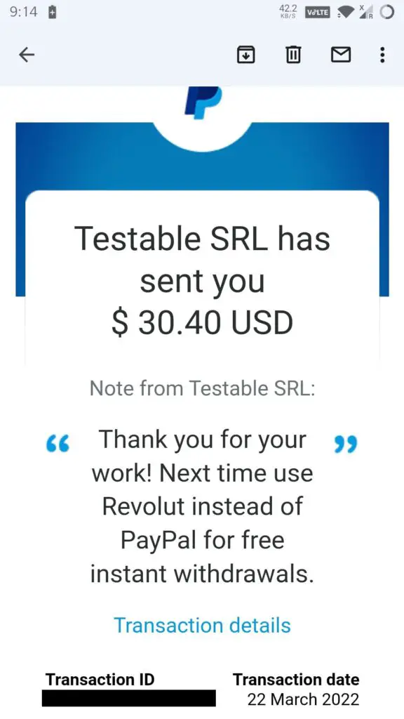 testable minds payment proof latest