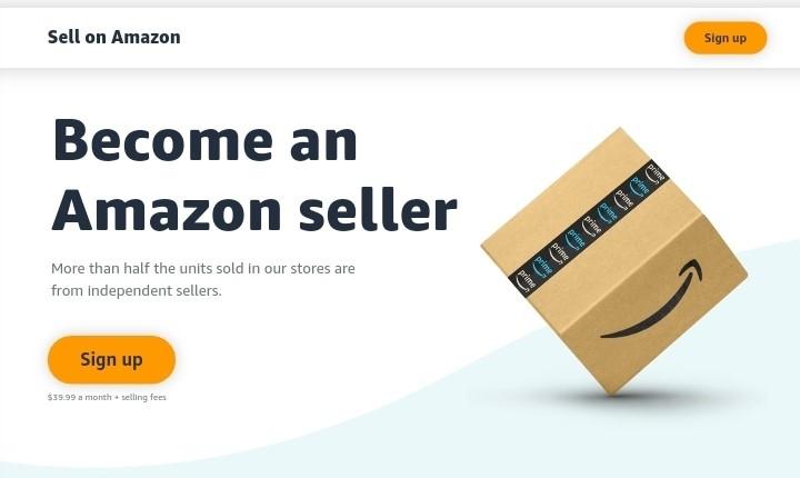 signup to become an amazon seller
