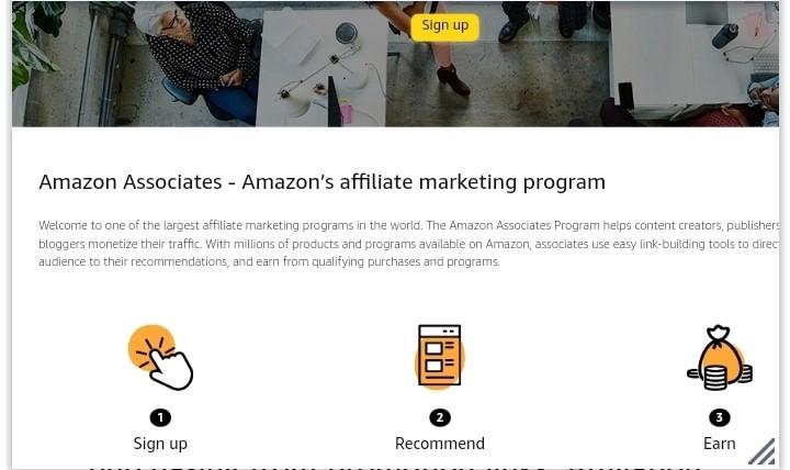 Amazon Affiliate Marketing Program