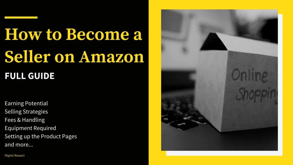 become a seller on amazon
