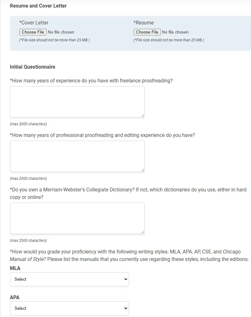 proofreading pal application form