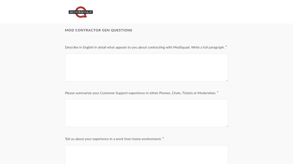 modsquad application page questions