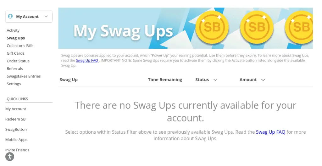 what are swag ups and how to get them
