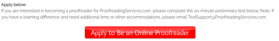 click this button to apply as a proofreader