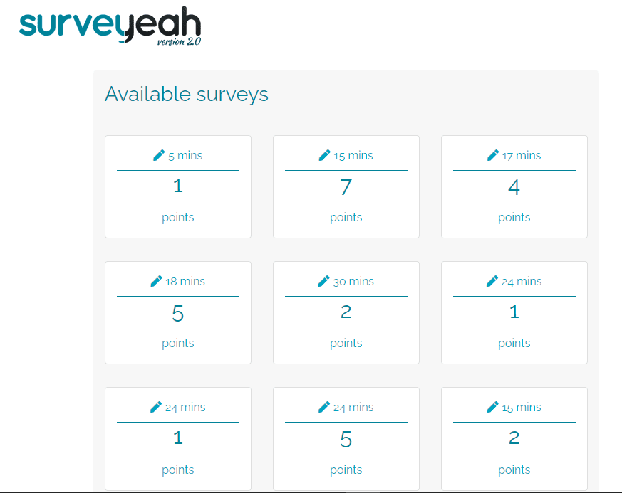 Choose the best online survey available! - Surveyeah